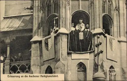 Ak Aachen in Nordrhein Westfalen, Heiligtumsfahrt, Windeln Jesu