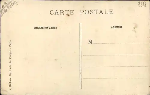 Ak Bouvigny Pas de Calais, La Grande Guerre 1914-1916, La rue d'Aix Noulette