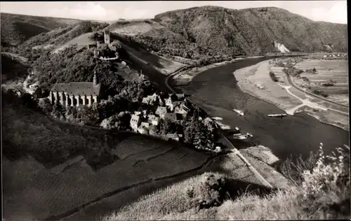 Ak Beilstein an der Mosel, Blick vom Silberberg