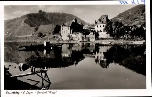 Ak Gondorf an der Mosel, Wasserburg v. d. Leyen