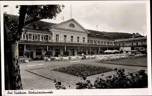 Ak Bad Dürkheim in der Pfalz, Kurhauskolonnade