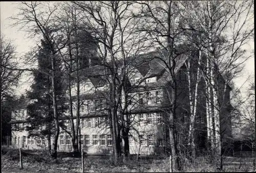 Ak Holzminden an der Weser, Stiftung Landschulheim am Solling, Oberhaus