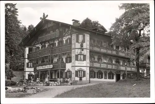 Ak Schliersee in Oberbayern, Gasthof "Seehaus"