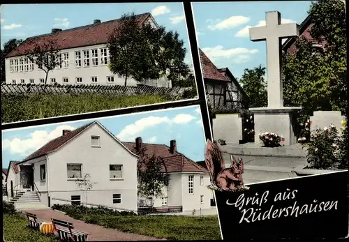 Ak Rüdershausen im Eichsfeld, Gebäude, Ehrenmal