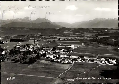 Ak Irschenberg in Oberbayern, Fliegeraufnahme