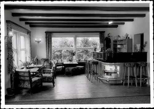 Foto Ak Rottach Egern in Oberbayern, Strandcafé