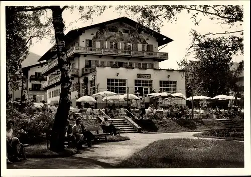 Ak Bad Wiessee in Oberbayern, Hotel Seegarten
