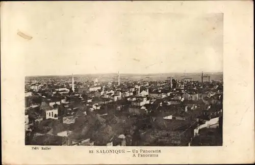 Ak Saloniki Thessaloniki Griechenland, Panorama