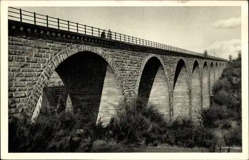 Foto Ak Kaiserslautern in der Pfalz,  Waschmühltalbrücke