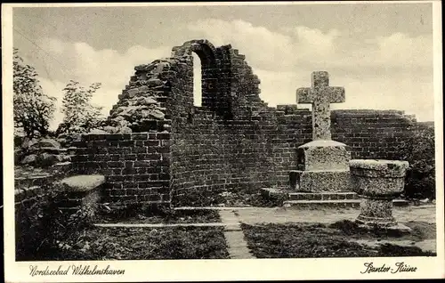 Ak Wilhelmshaven in Niedersachsen, Banter-Ruine