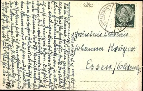 Ak Wilhelmshaven in Niedersachsen, Banter-Ruine