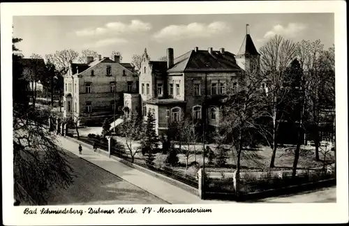 Ak Bad Schmiedeberg in der Dübener Heide, SV Moorsanatorium, Seitenansicht