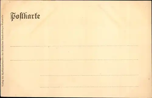 Künstler Ak Carl Jander, Kyffhäuserland in Thüringen, Kyffhäuser, Kaiser Wilhelm Denkmal