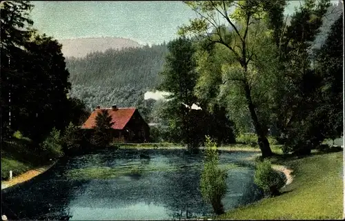 Ak Wernigerode am Harz, Christianental