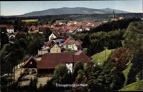 Ak Elbingerode Oberharz am Brocken, Gesamtansicht