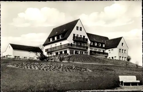 Ak Marienheide Rheinland, VdK Erholungsheim Brucher Talsperre