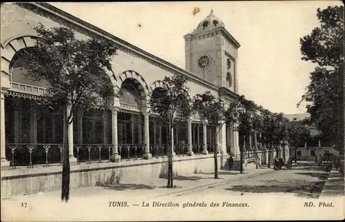 Ak Tunis Tunesien, La Direction generale des Finances