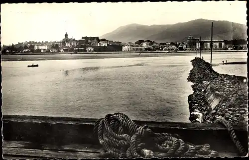 Ak Hondarribia Fuenterrabia Baskenland, Vu de la pointe d'Hendaye