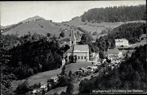 Ak Bad Dürrnberg bei Hallein in Salzburg, Blick auf den Ort, Kirche