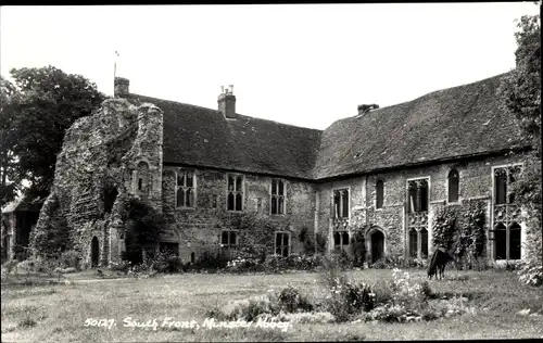 Ak Ramsgate Kent England, Minster Abbey, South Front