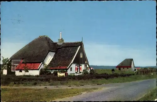 Ak Texel Nordholland Niederlande, De Westen Het Torenhuis