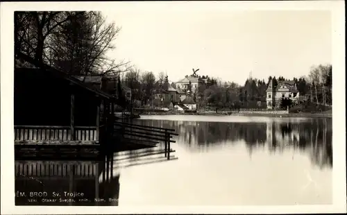 Foto Ak Havlíčkův Brod Německý Brod Deutschbrod Region Hochland, sv. Trojice