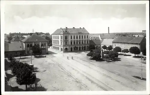 Ak Holice v Čechách Holitz Region Pardubice, Namesti