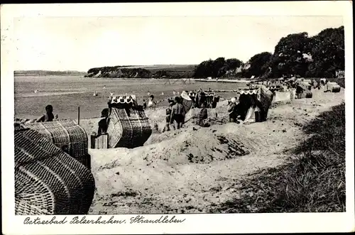 Ak Pelzerhaken Neustadt in Holstein, Strandleben