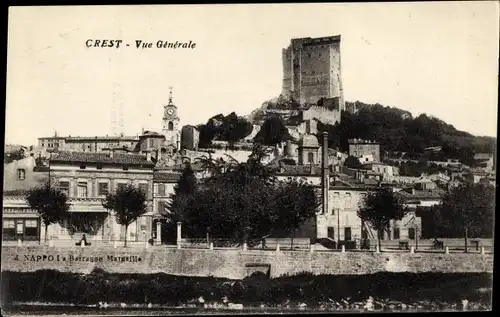 Ak Crest Drome, Vue Generale