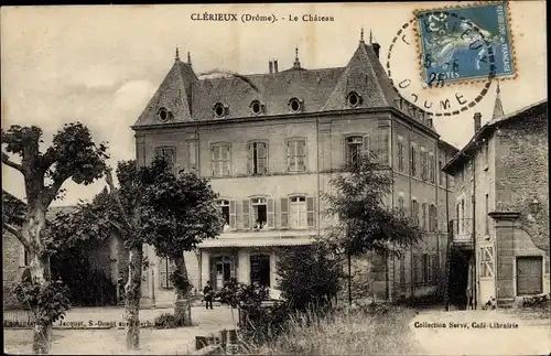 Ak Clérieux Drôme, Le Chateau