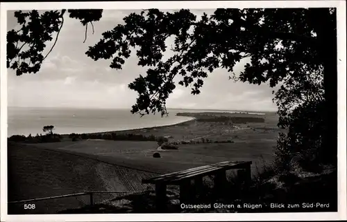 Ak Ostseebad Göhren auf Rügen, Blick zum Süd Perd