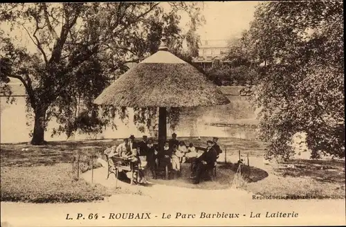 Ak Roubaix Nord, Le Parc de Barbieux, La Laiterie