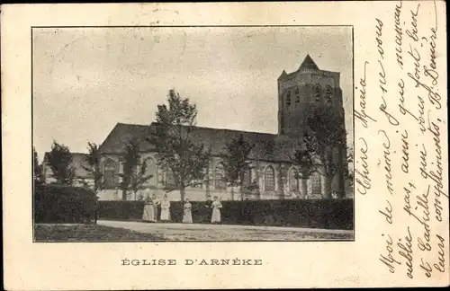 Ak Arnèke Nord, Église catholique Saint-Martin