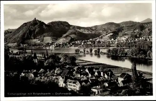 Ak Rolandswerth am Rhein Remagen, Gesamtansicht, Grafenwerth, Rolandswerth