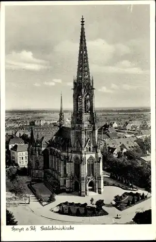 Ak Speyer am Rhein, Gedächtniskirche