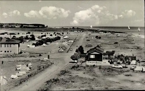Ak Pelzerhaken Neustadt in Holstein, Camping, Teilansicht