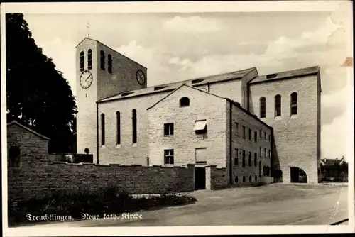 Ak Treuchtlingen im Altmühltal Mittelfranken, Neue kath. Kirche