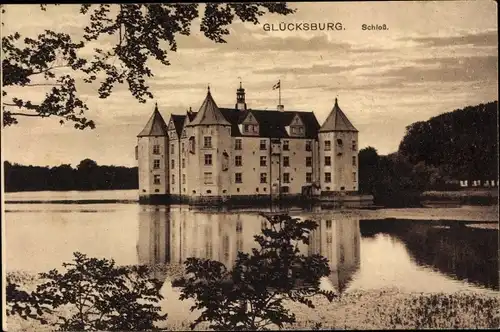 Ak Glücksburg an der Ostsee, Schloss Glücksburg