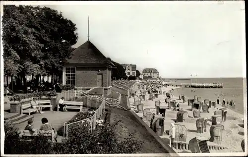 Foto Wyk auf Föhr Nordfriesland, Blick auf den Strand