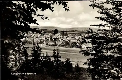 Ak Waldernbach Mengerskirchen in Hessen, Panorama vom Ort