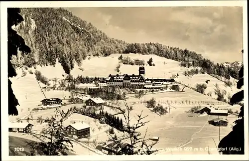 Ak Oberstdorf im Oberallgäu, Sanatorium Wasach