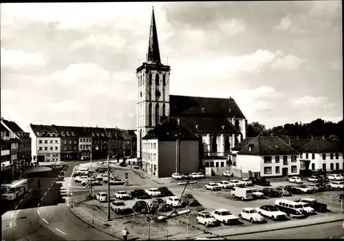 Ak Viersen in Nordrhein Westfalen, Alter Markt, Gesamtansicht, Straßenpartie, Automobile