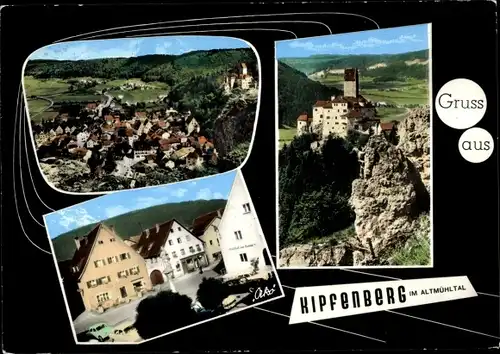 Ak Kipfenberg in Oberbayern, Teilansichten des Ortes aus vers. Perspektiven