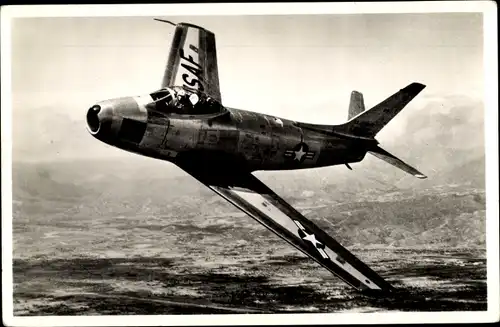 Ak Amerikanisches Militärflugzeug, North American F 86F Sabre