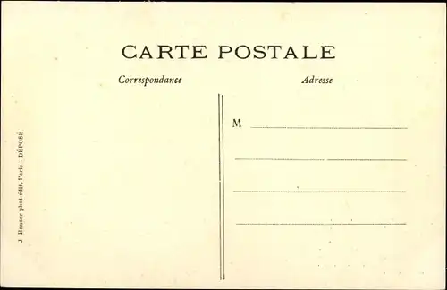 Ak Les essais de Navigation Aerienne a Chalais Meudon, le Dirigeable Dupuis de Lome, 1872