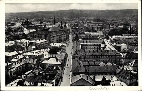 Ak Olomouc Olmütz Stadt, Gesamtansicht, Luftbild