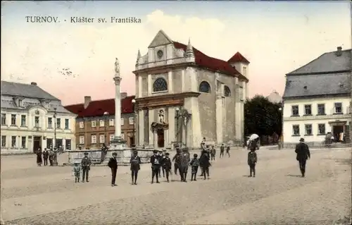 Ak Turnov Turnau Region Reichenberg, Klaster sv. Frantiska