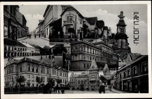Ak Prelouc Pschelautsch Region Pardubice, Ortsansichten