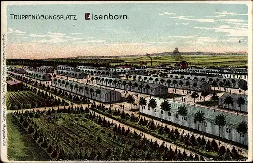 Ak Elsenborn Bütgenbach Wallonien Lüttich, Truppenübungsplatz