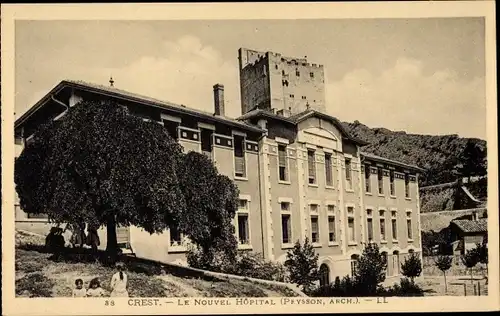 Ak Crest Drôme, Le Nouvel Hopital